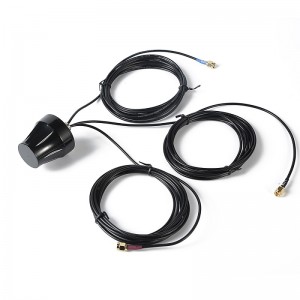 IP67 Uso esterno Montaggio a vite GPS Glonass 4G LTE WIFI Antenna combinata per montaggio su tetto Antenna combinata