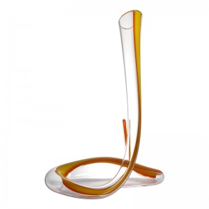 Decantatore \/ Flagon 1200ml \/ 40oz del vino rosso di vetro del serpente magico stile