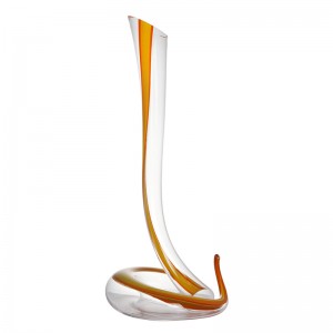 Decanter \/ Flagon 1200ml \/ 40oz 900031 del vino rosso unico unico del produttore di vetro fatto a mano all'ingrosso