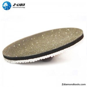 ZL-123ER Tamponi per lucidatura elettrolitici in vetro Roloc da 2 pollici