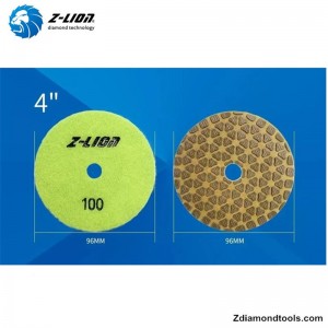 Tamponi per lucidatura del pavimento in resina ZL-123J per progetti in pietra