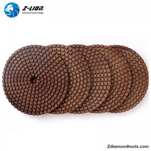 Cuscinetti in resina diamantata ZL-123F con riempimento di rame per pietra