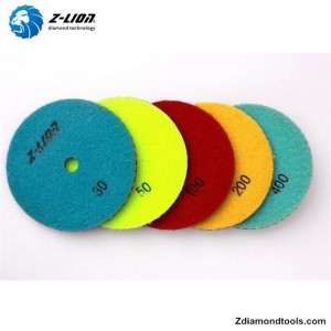 Cuscinetti in resina diamantata ZL-123F con riempimento di rame per pietra