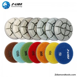 ZL-16KW Tamponi per lucidare il pavimento in calcestruzzo a resina secca