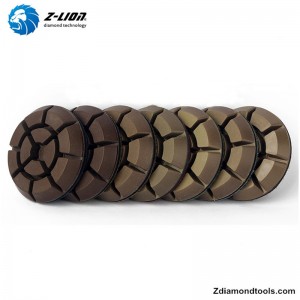 ZL-16KA Tamponi per lucidare il calcestruzzo umido in resina per lucidatrici per pavimenti