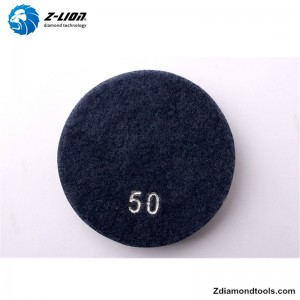 Tamponi di lucidatura per calcestruzzo resina ZL-16KM con Filling-Metal