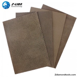 ZL-35A lastre lucidanti diamantate galvanizzate per pietra