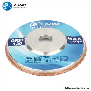 ZL-WMC6401 dischi abrasivi diamantati in alluminio granito per pietra