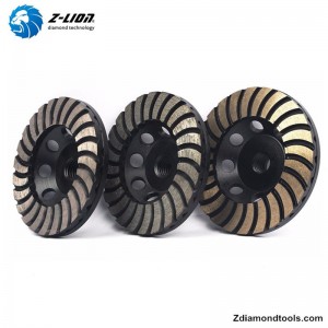 Mola diamantata turbo a doppio strato ZL-17 per granito