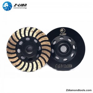 Mola diamantata turbo a doppio strato ZL-17 per granito