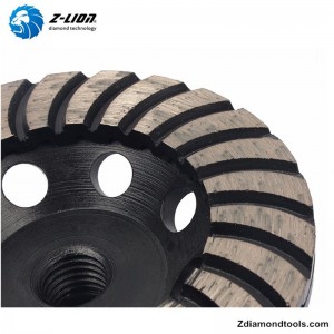 Mola diamantata turbo a doppio strato ZL-17 per granito