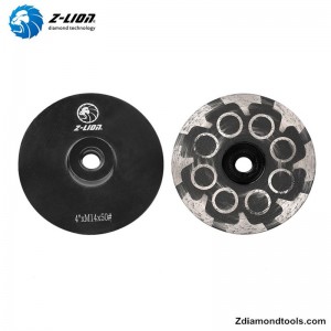 ZL-30B1 Ruota a tazza diamantata riempita in resina Cina con produttori Z-LION