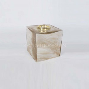 accessori da bagno in vetro con pompa in metallo