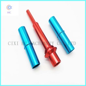 Piccola quantità di alluminio anodizzato lavorato a CNC, parte in alluminio lavorato a CNC