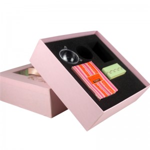 Elegance Tote Box Visualizza il set completo di alimenti per tè regalo con confezione regalo a mano