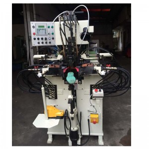 Sede del tallone della scarpa Schoen sandt 6400CC e macchinario laterale usato.