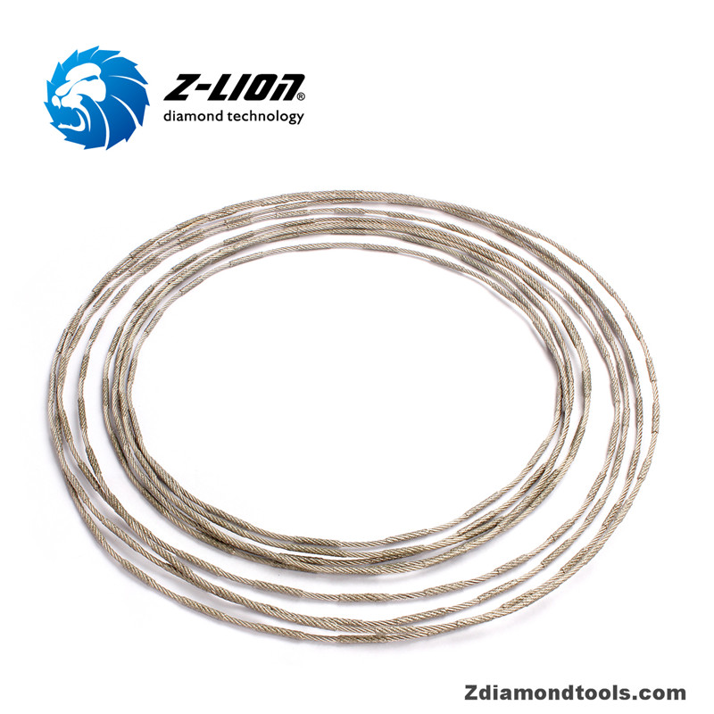 ZL-SJ sega a filo diamantato da 2,0 mm per il taglio di pietre onice