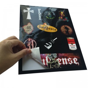 Adesivo in vinile impermeabile personalizzato con logo personalizzato