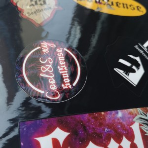 Adesivo in vinile impermeabile personalizzato con logo personalizzato