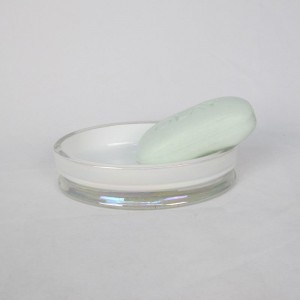 Set da bagno in vetro lucido lucido