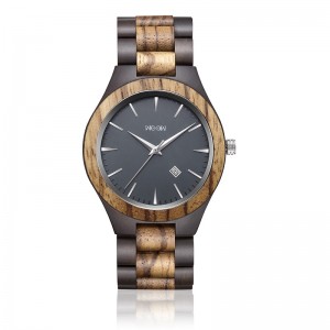 Orologi in legno Sandalo nero Regalo da uomo in legno Modelli vintage 2019 Logo personalizzato