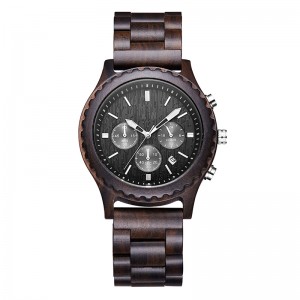 Regali di lusso Moda Orologio da uomo in legno casual Orologio da uomo militare