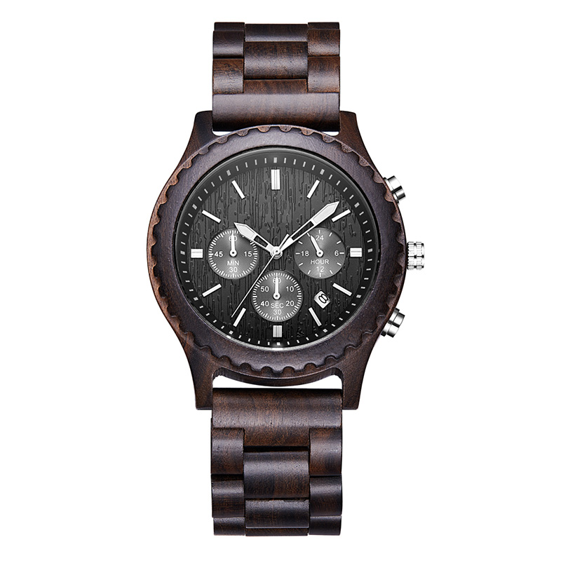 Regali di lusso Moda Orologio da uomo in legno casual Orologio da uomo militare