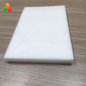 pezzo di foglio di schiuma di imballaggio di epe bianco nero morbido esd per imballaggio protettivo trasporto macchina \/ elettronica