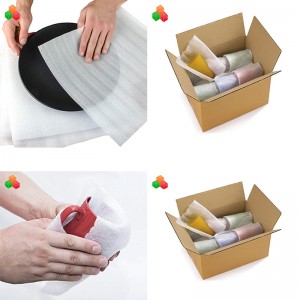 sacchetto antistatico in schiuma di schiuma epe antistatico sacchetto di imballaggio in polietilene espanso con ispessimento in PE