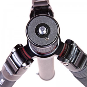 Treppiede leggero Kingjoy K029 Travel Series in fibra di carbonio con testa a sfera V00