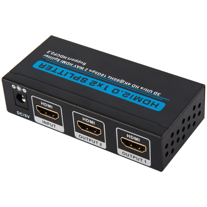 Supporto Splitter V2.0 HDMI 1x2 3D Ultra HD 4Kx2K @ 60Hz HDCP2.2