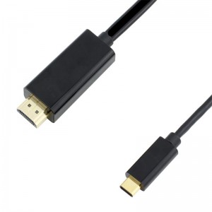 Cavo da USB C a HDMI 6ft (4K a 60Hz), cavo da USB tipo C a HDMI [compatibile Thunderbolt 3] per MacBook Pro 16 '' 2019\/2018\/2017, MacBook Air \/ iPad Pro 2019\/2018, Surface Book 2, Samsung S10 e altro ancora