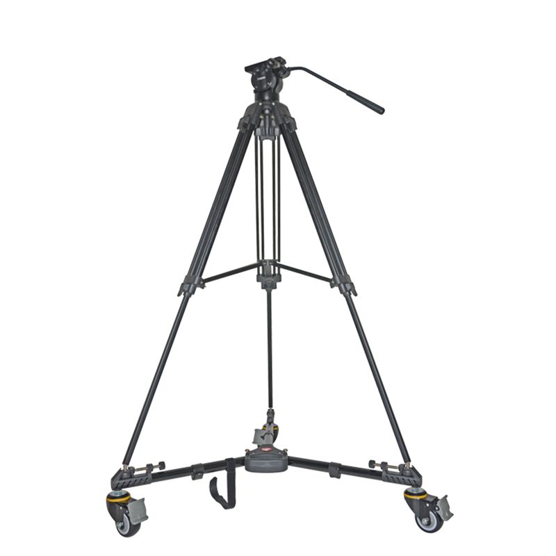 Slider per carrello professionale treppiedi Kingjoy VX-600 con treppiede e altri accessori