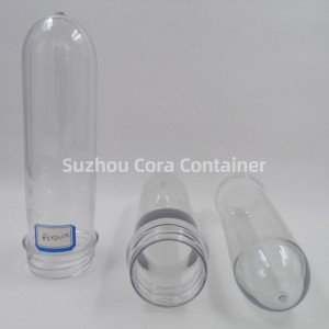 41mm 105g Dimensione collo48mm Plasitc Preform per animali domestici per olio per bevande