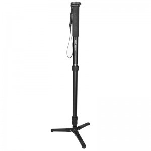 Kingjoy Photographe nuovo monopiede in alluminio per fotografia con base gamba professionale