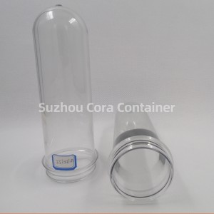 55mm 156g Dimensioni collo 62mm Plasitc Preform per animali domestici per olio per bevande
