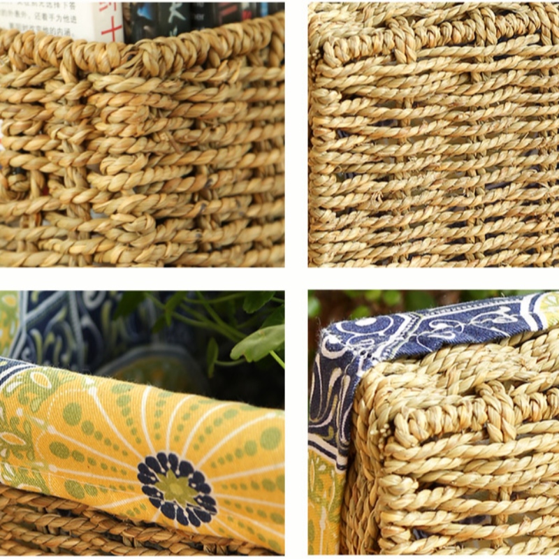 Cestello portaoggetti foderato