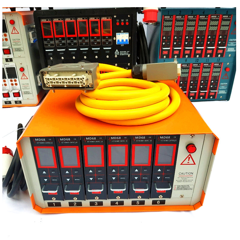 MD68 LCD in scatola di controllo della temperatura del sistema cinese e inglese