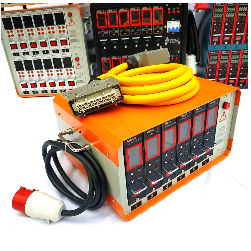 MD68 LCD in scatola di controllo della temperatura del sistema cinese e inglese