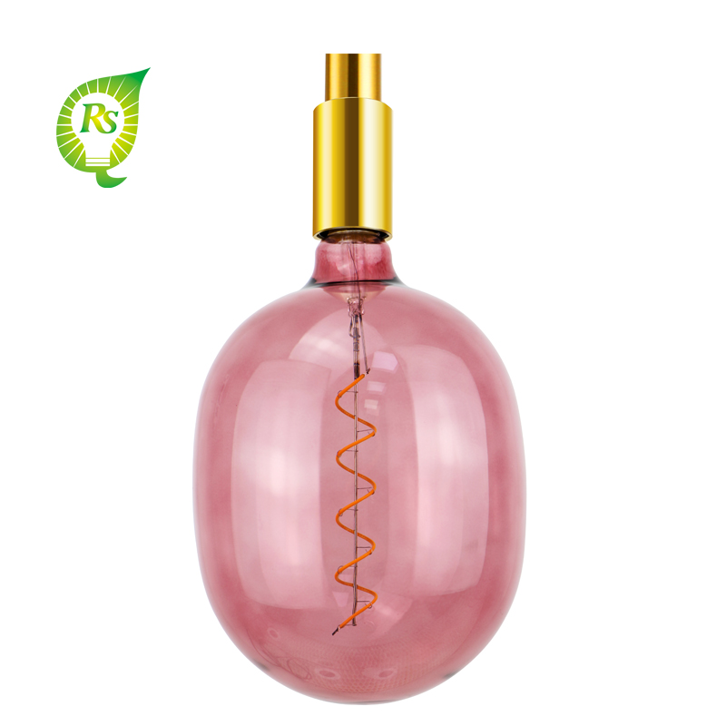 T180 EGG rosa 3.5w 4w lampada a incandescenza