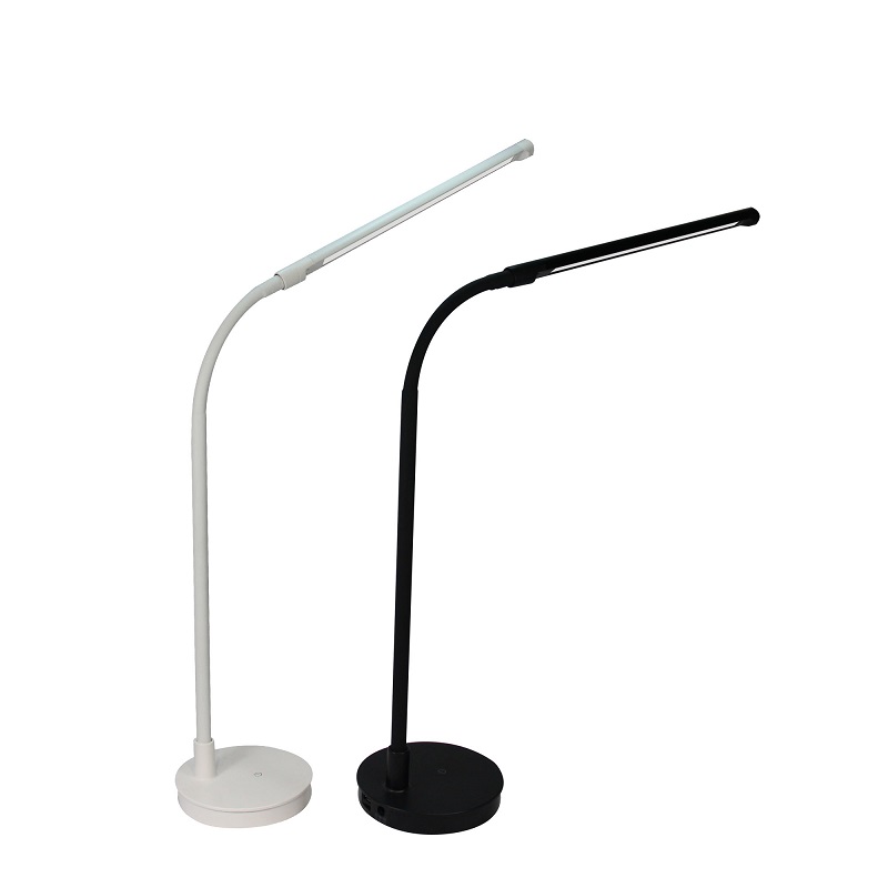 518 USB Funzionato Magnet Dimmable LED Work Table Reading Light Workshop Lampada Regolabile Gooseneck Daylight 5000K