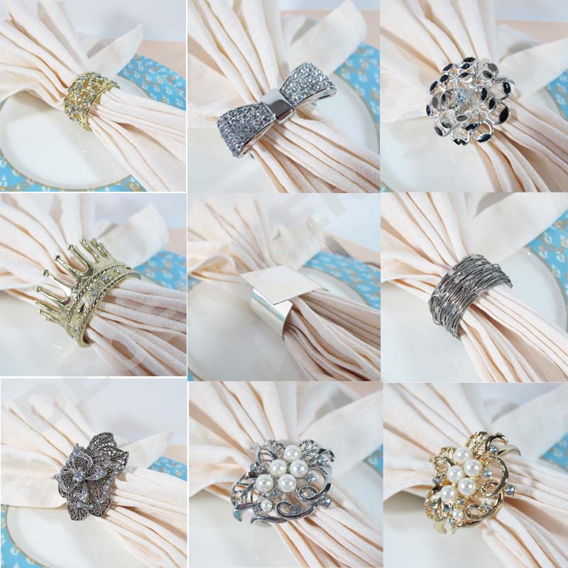 Portatovagliolo in metallo di varietà attraente e resistente