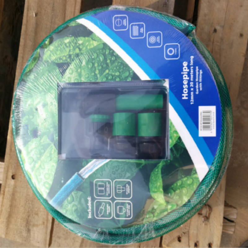 tutti i colori flessibili in fibra intrecciata rinforzano il tubo flessibile da giardino in plastica in PVC