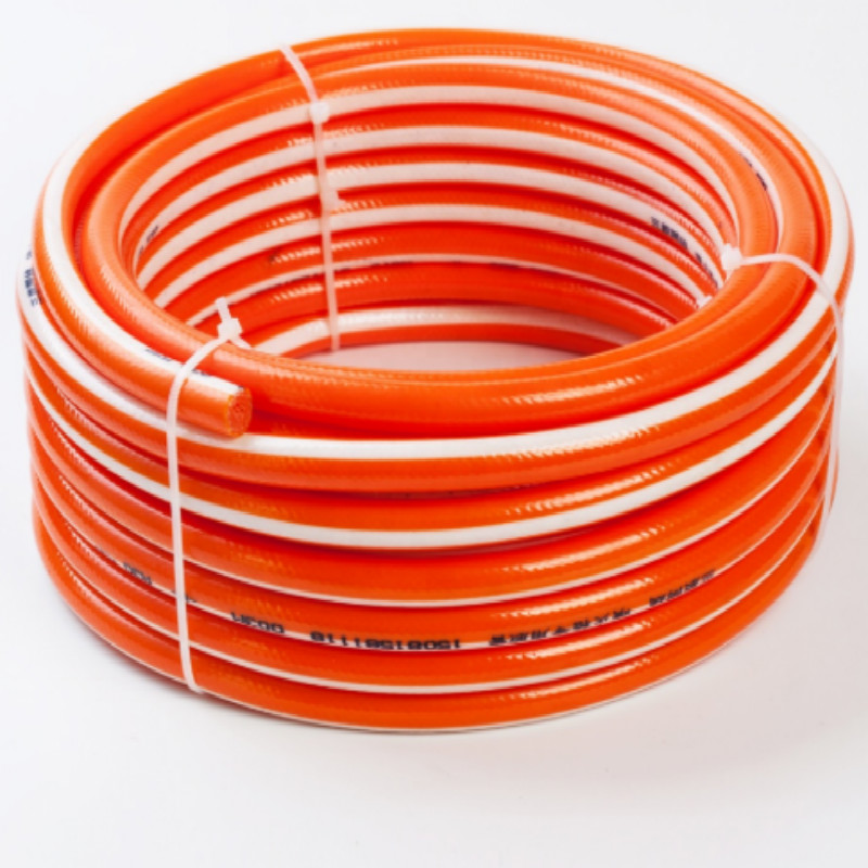 Fabbrica diretta del tubo di gas gpl intrecciato PVC colorato aria