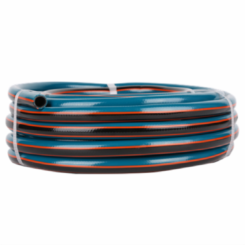 Tubo flessibile in pvc flessibile da 3 strati colorato intrecciato da giardino