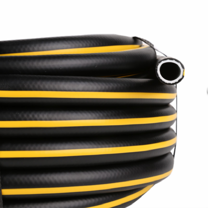 Tubo flessibile in pvc flessibile da 3 strati colorato intrecciato da giardino