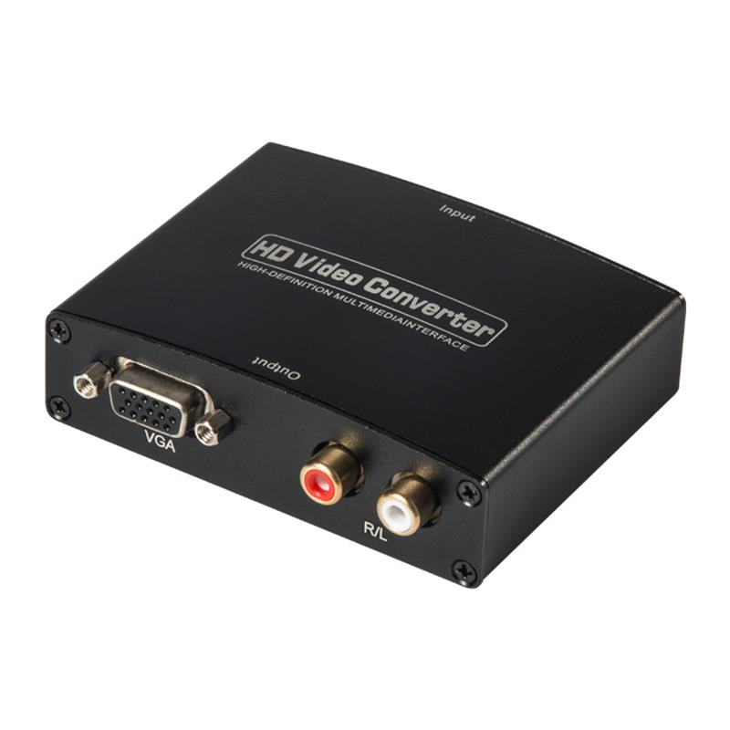 Convertitore audio HDMI TO VGA + R / L AUDIO 1080P