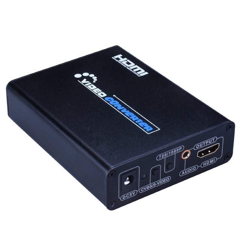 Convertitore AV + S-Video in HDMI 1080P