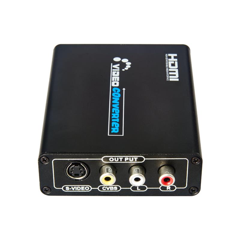 Scaler automatico convertitore HDMI-CVBS / AV + S-Video