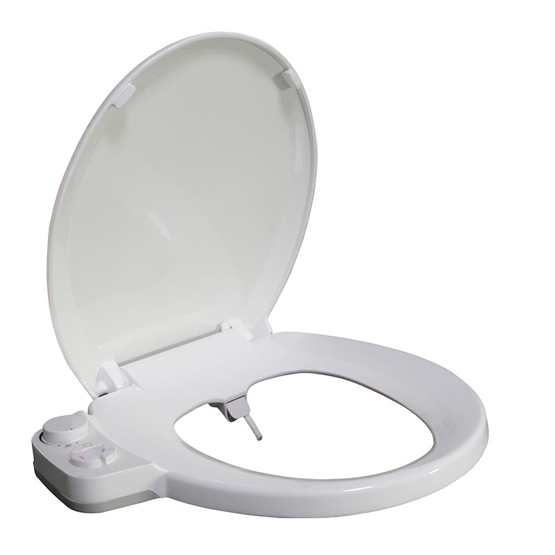 Sedile wc bidet tondo a pulsante